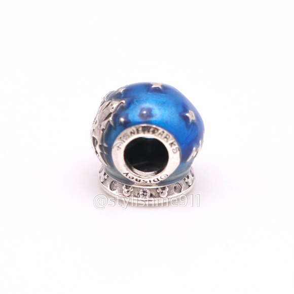 Authentic PANDORA SterlingSilver Disney Parks “Magic” Snow Globe Charm - Picture 8 of 13